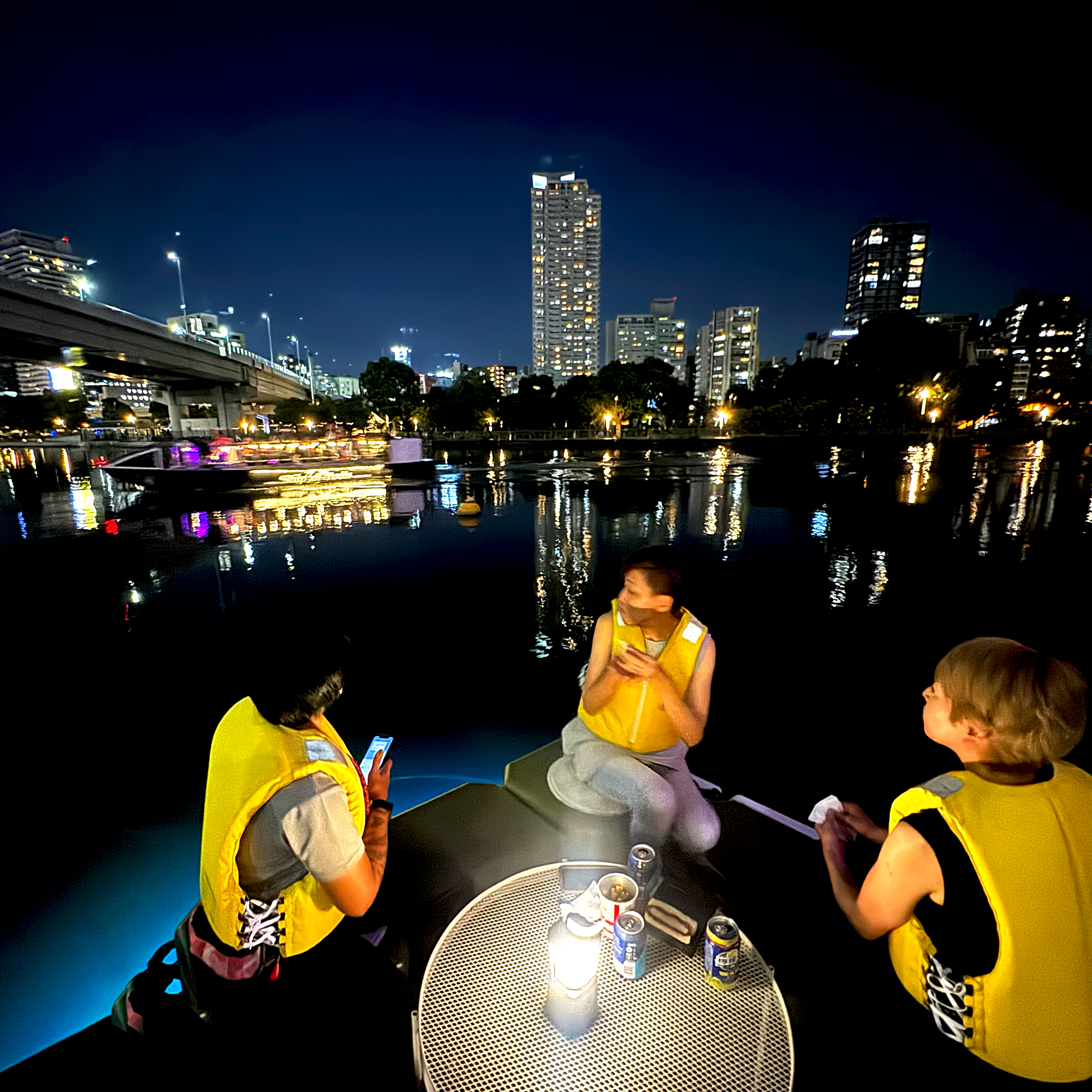 夜景が楽しめる