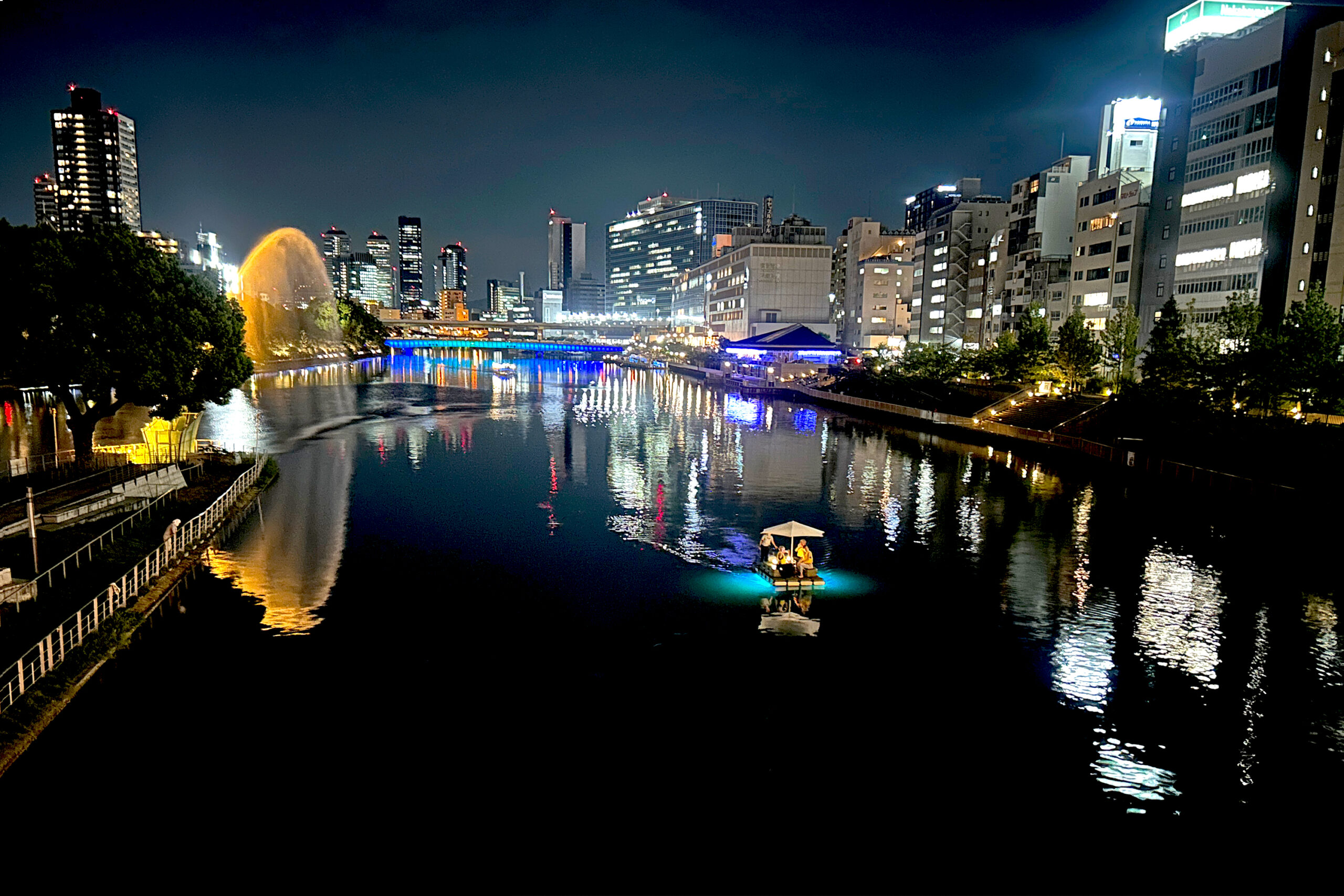 夜の水都大阪